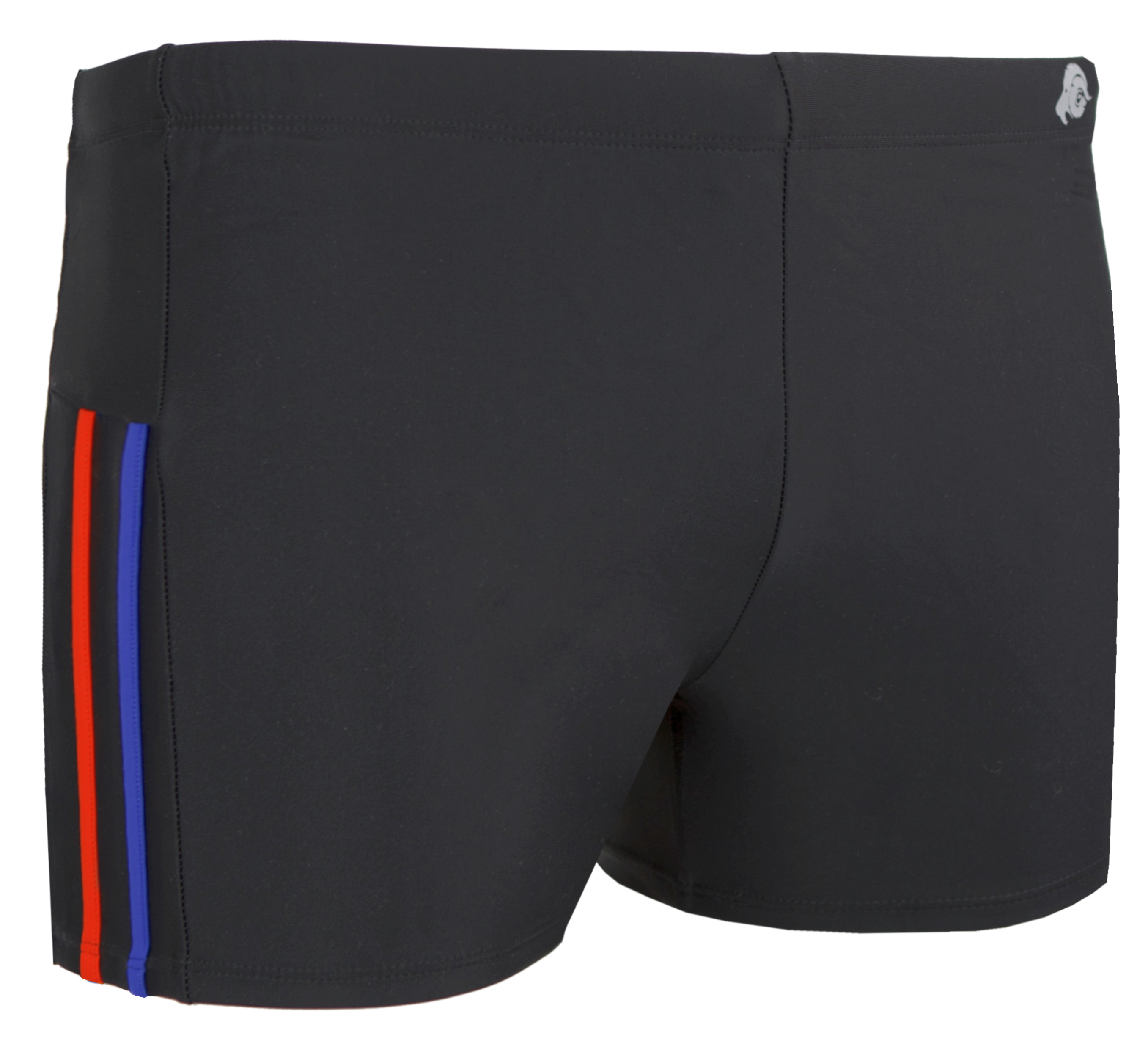 Herren Badehose eng anliegend gestreift Boxerbadehose Image