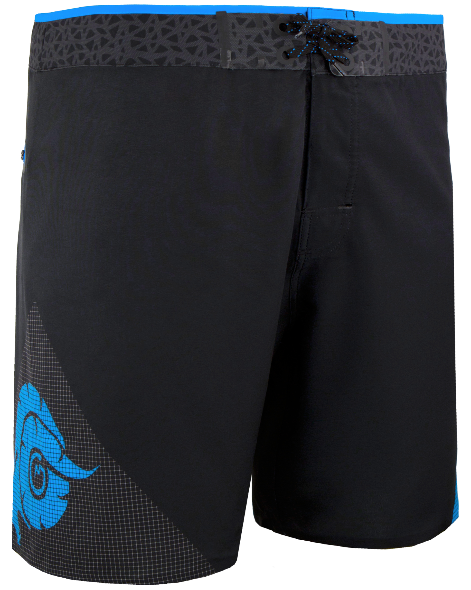 Herren Badehose mit Reißverschlusstasche Surfshorts Image