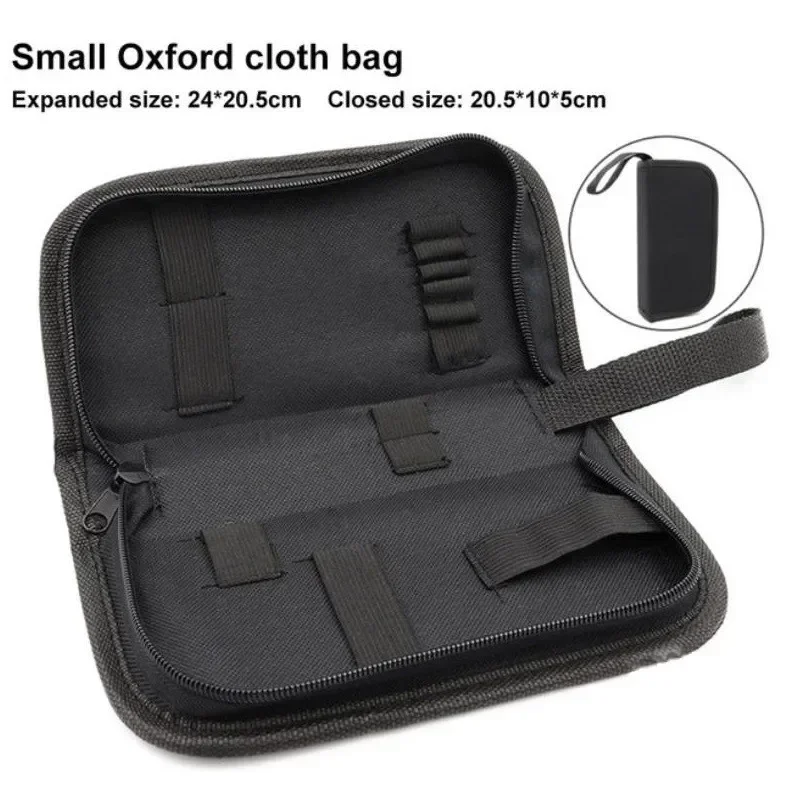 Sac à outils multifonction, sac de rangement d'outils, sac de boîte à outils en tissu Oxford, sac de rangement, Kit de réparation de matériel, sac à main, sac à outils, pochette