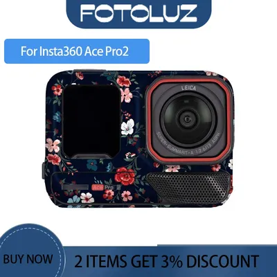 Anti-Scratch Action Camera Vinyl Wrap Film For Insta360 Ace Pro2 Decal Skin Protective Coat 360 Ace Pro2 Skin Coat