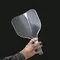 Salon Haircut Face Mask Hair Dyeing Protector Cover Reusable Handheld Hairspray Mask Professional Barber Accessories