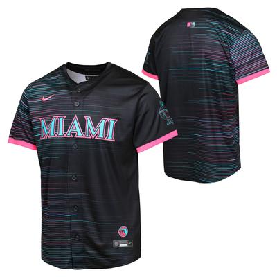 Miami Marlins Nike Limited City Connect Jersey - Youth Image