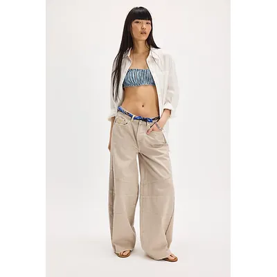 OneTeaspoon Love Barrell Jeans at Free People in Stone, Size: 28