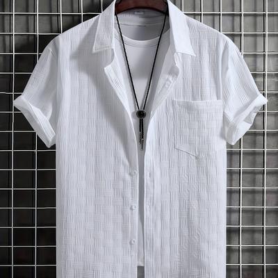 TEMU Unique Casual Short-sleeve Shirt Image
