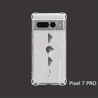 TEMU Earth Popular Pattern Transparent Four-corner Anti-fall Mobile Phone Case Suitable For For 8pro/8, 7pro/7a/7/6pro/6a/6 Image