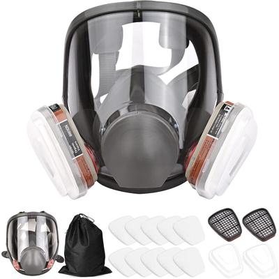 Sjqka - Wiederverwendbare Vollgesichts-Atemschutzmaske, 16-in-1-Vollgesichtsschutzmaske, Image