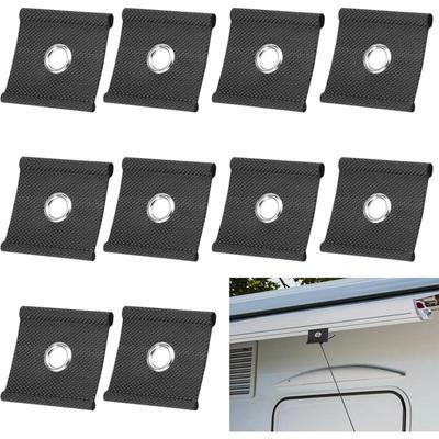 Sollbry - 10 Stück Wohnmobil-Markisenhaken 5/6 mm – 7/8 mm, Befestigungsschiene, Kederschienen, Image