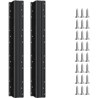 Mophorn - Schubladenschienen mit Bodenhalterung, 60 cm, Vollauszug und Kugellager, 117 kg Image