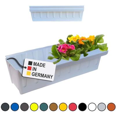 Buri - Hossi's Wholesale 2 Euro-Paletten Blumenkästen-Einsätze mit Hängesystem zum Einhängen 37,3cm Image