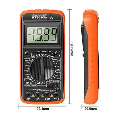 Gabrielle - Handheld Digital Multimeter lcd Display True rms ac dc Strom Voltmeter Transistor Image