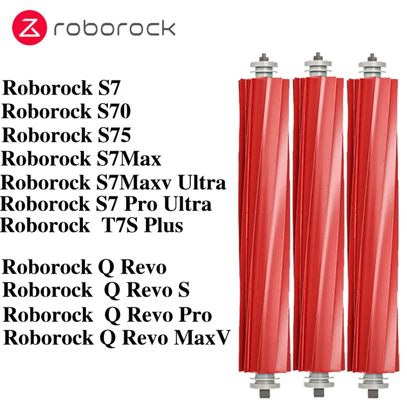 Roborock S7 S7Max T7S Plus S7MaxV Ultra Q Revo Q Revo MaxV Q Revo S Roboter Staubsauger Roller Pinsel Zubehör Ersatz Image