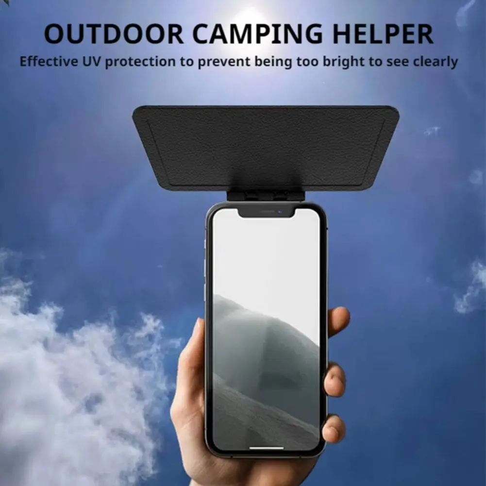 Handy-Sonnenblende, UV-Schutz, Handy-Bildschirm, universelle Smartphone-Sonnenschutz-Abdeckung für den Außenbereich für Smartphones ﻿