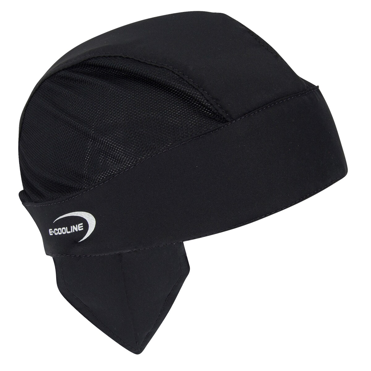 E.COOLINE Powercool SX3 Bandana light schwarz - sekundenschnelle Aktivierung mit Wasser - stundenlange, trockene Kühlung für heiße Arbeitsbedingungen Image