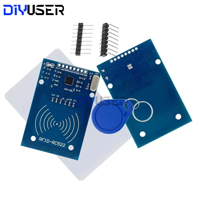 DIYUSER MFRC-522 RC-522 RC522 Antenne RFID IC Wireless Modul Für Arduino IC SCHLÜSSEL SPI Writer Reader IC Karte Proximity Modul Image