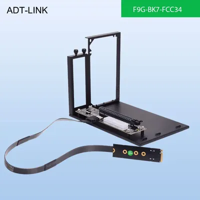 ADT-Link F9G OCuLink-Schnittstelle Externe Grafikkarte Dockingstation ATX Open Super Power PCIe 4.0 Image