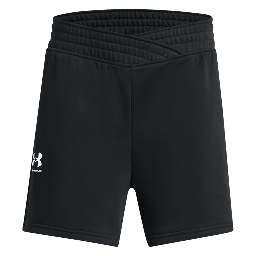 Under Armour - "Rival Terry" Shorts für Mädchen (Schwarz) Image