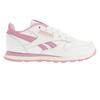 Reebok - Kinder Schuhe, Klassisch, Leder (Weiß/Pink)