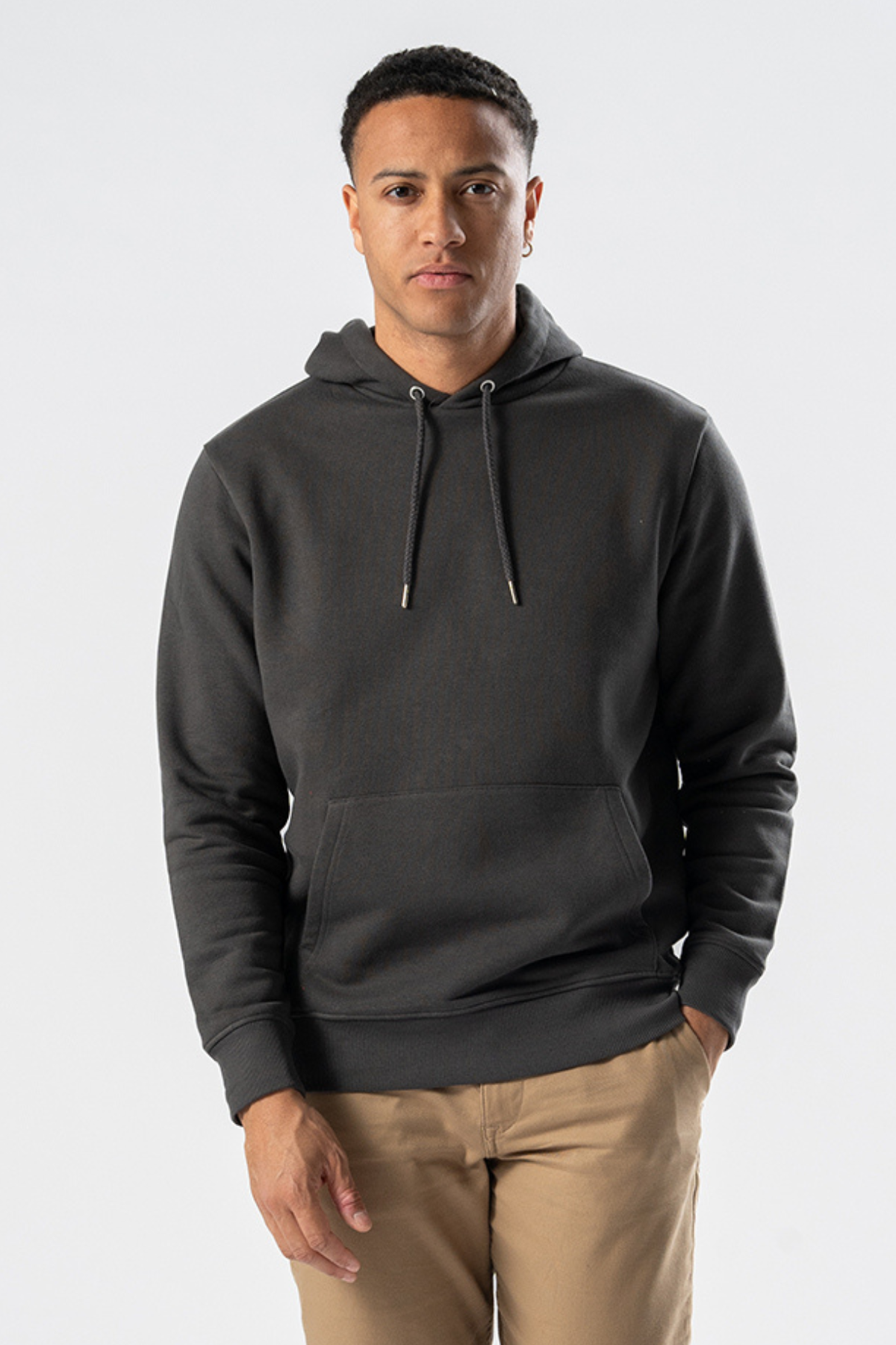 Sweatshirt-Kapuzenpullover – Dunkelgrau Image
