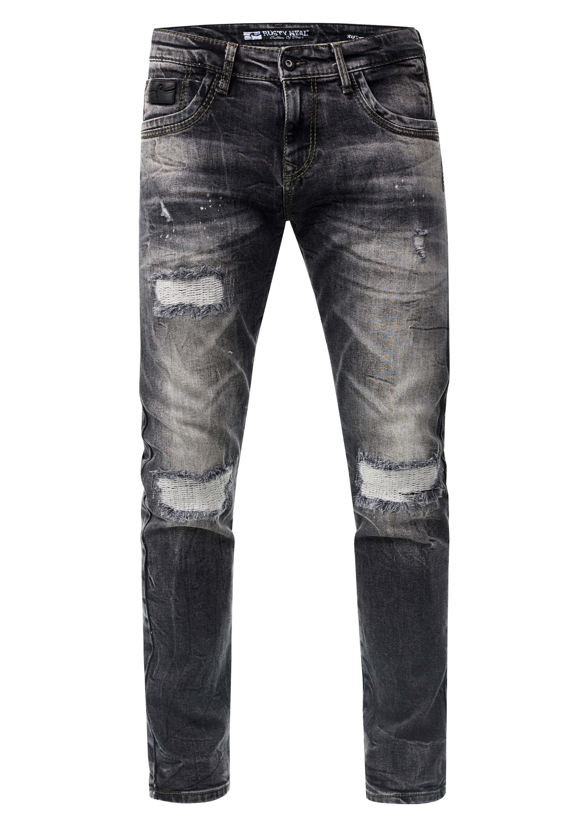 Jeans Hose "YAMATO" Slim Fit Streetwear Cotton-Stretch
