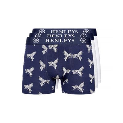 Henleys - "Lionwing" Boxershorts für Herren(3er-Pack) (Bunt) Image