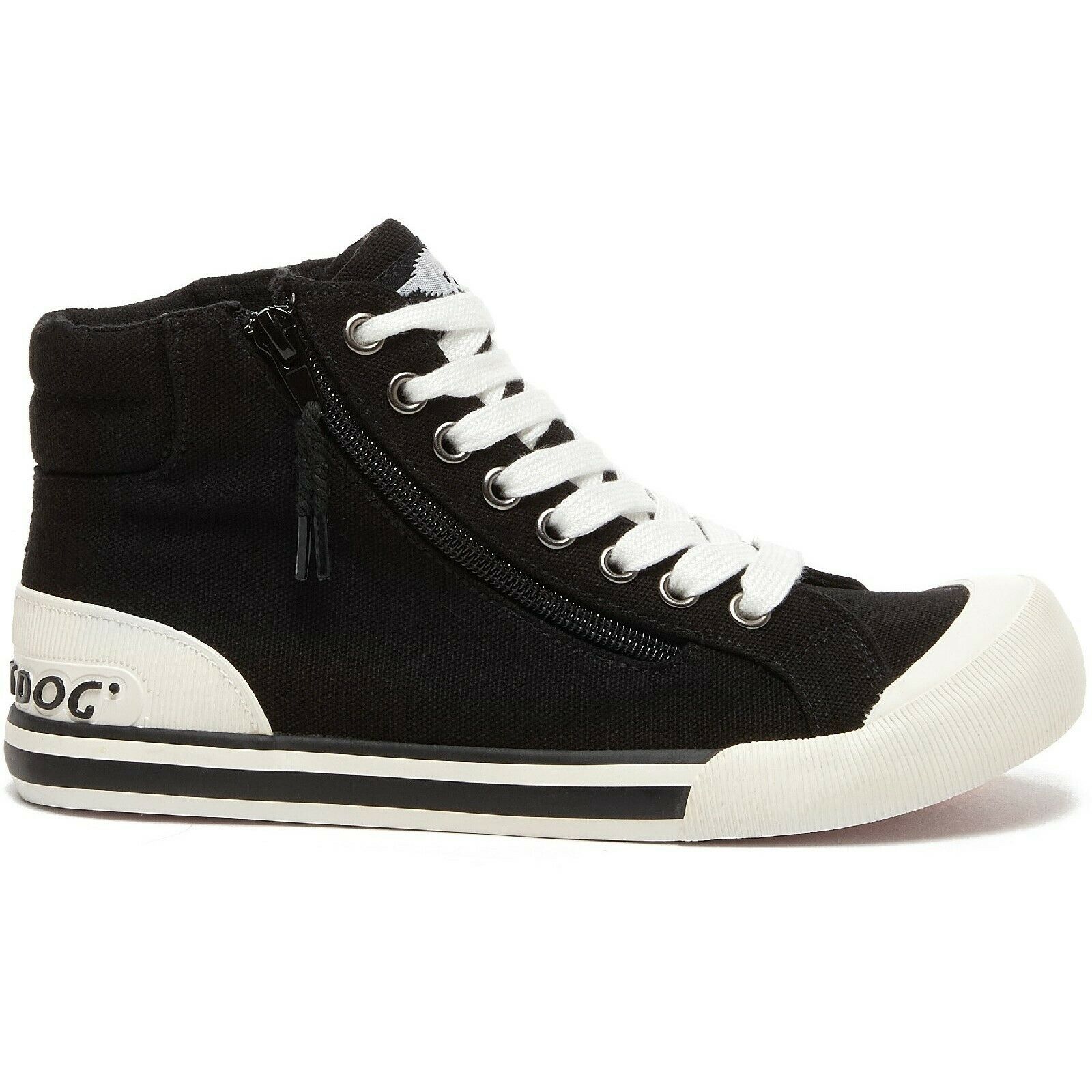 Rocket Dog - Damen Sneaker "Jazzin Hi" (Schwarz)