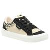 Rocket Dog - Damen Sneaker "Cheery", Blockfarben, Wildlederimitat (Schwarz/Natürlich)