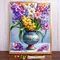 Paesaggio Fiore Tessuto stampato 11CT Punto croce Set di ricamo fai da te Hobby Maglieria
