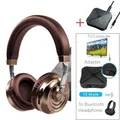 12 ore di riproduzione Cuffie wireless Cuffie Bluetooth 5.0 Over Ear Sport Auricolari da corsa con supporto per microfono Lettore SD per TV musicale