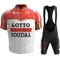Costume per uomo Bike Tuta da ciclismo Jersey SOUDAL LOTTO Abbigliamento Abbigliamento Uomo Set