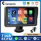Camecho 7 pollici portatile Auto lettore MP5 Mirrorlink Wireless Carplay Android Auto Car Stereo BT