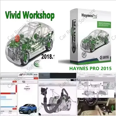 Latest 2025 Version HAYNES PRO Vivid 2015.1+vivid 2018 Software Automotive Workshop DATA Repair