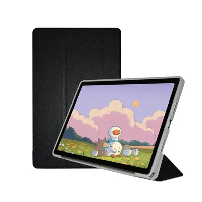 For Teclast P30 T P30T 10.1" Tablet PC Slim Tri-Folding Stand Flip Book Cover Case with Soft TPU