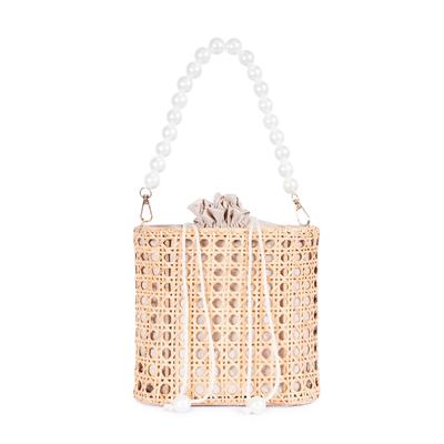 Women's Amalfi Small Satchel by Oryany in Natural Pearl (Size ONE SIZE)