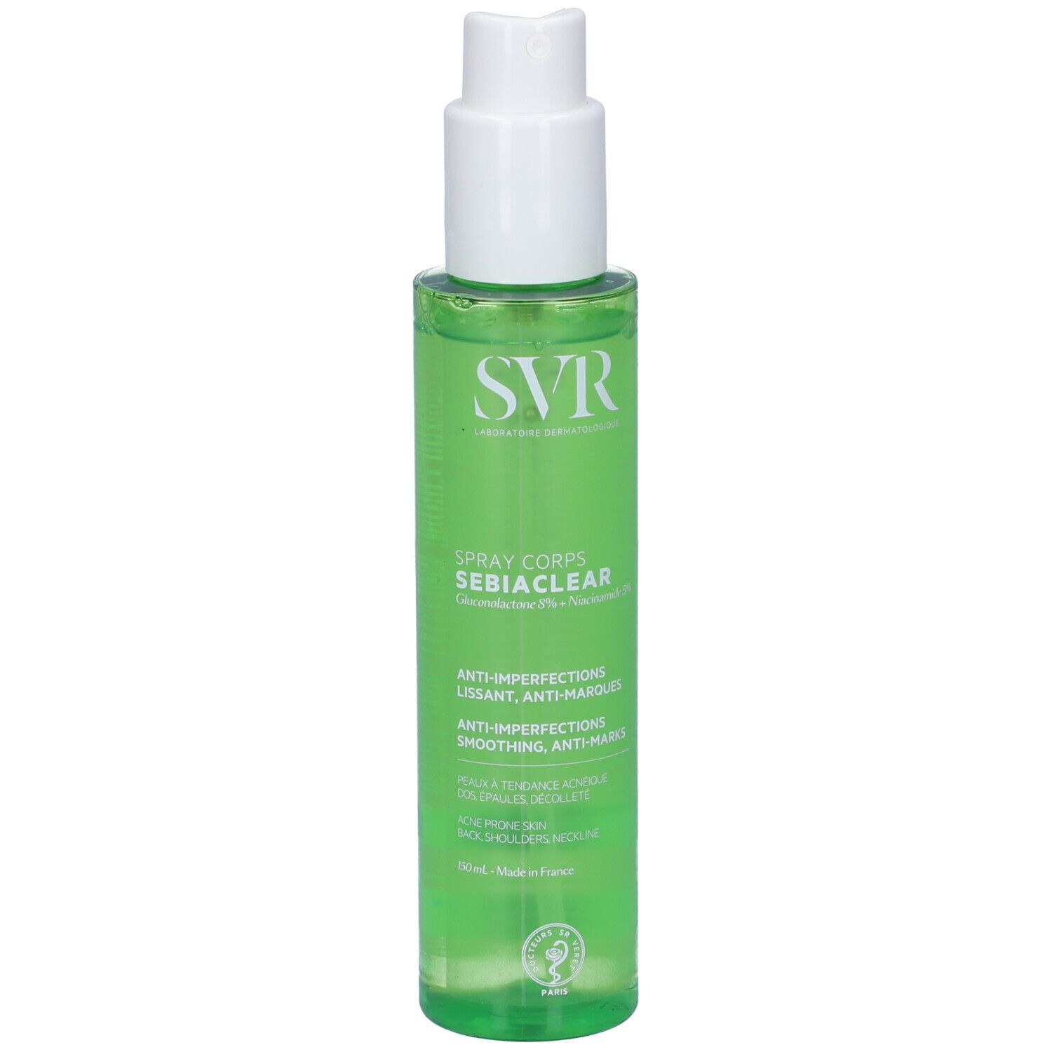 Sebiaclear Spray Corps 150 Ml 18,5x4x4 cm