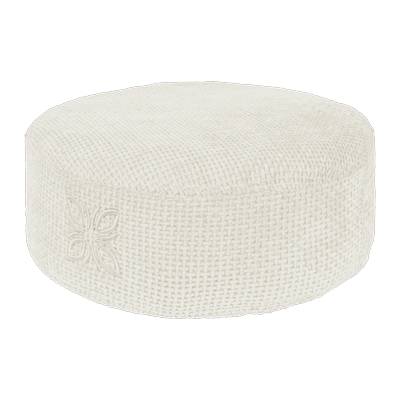 OMNANA CUSHY™ Meditationskissen Chenille 10cm MILKY MARSHMALLOW