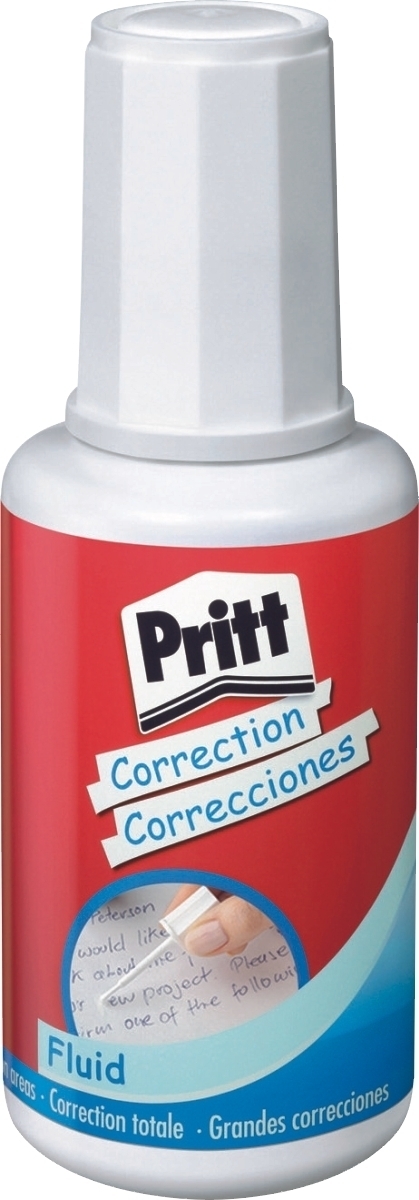 Pritt Korrekturfluid weiß 20ml Packung mit 10 Stück Image