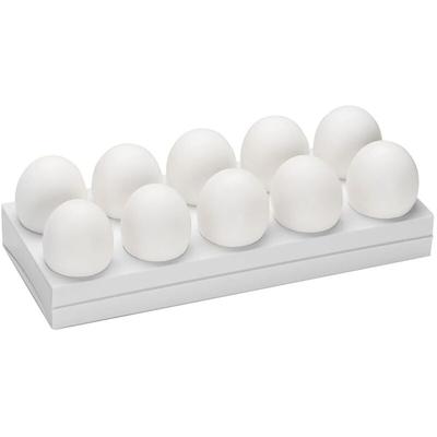 Eierabsteller verstellbar Eierspänder Kühlschrank 20 Eier groß - 24 Eier klein, Kunststoff