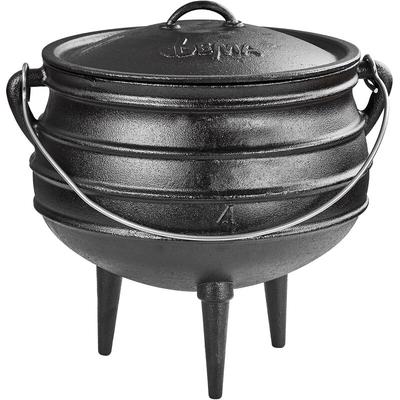 Dutch Oven Madagaskar 12L Lagerfeuer Feuerstelle Schmortopf Gusseisen Gusstopf Image