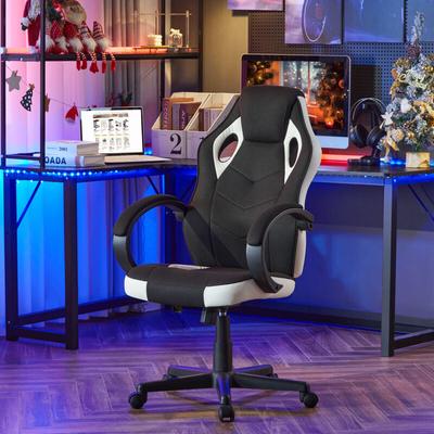 Woltu - Gaming Stuhl, Bürostuhl Ergonomischer, Drehstuhl Stoff Atmungsaktiver mit Armlehnen, 150 kg Image