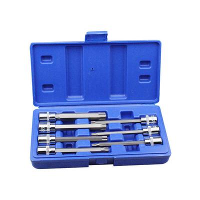 7-tlg. 3/8-Zoll-Torx-Steckschlüssel, lange Torx-Steckschlüssel T25, T30, T40, T45, T50, T55 und Image