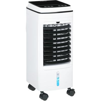 3 in 1 Mobile Klimaanlage mit Luftbefeuchtung Wasserkühlung 60° oszillierendes 4L Klimagerät mit 8h Image