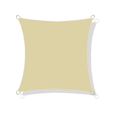 Wasserdichtes Codura-Sonnensegel 5x5 m beige Image