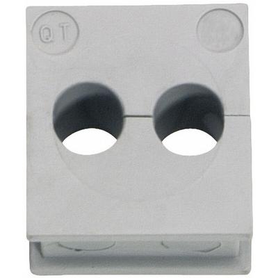 Qt 2/6 Kabeldurchführung Klemm-Ø (max.) 6 mm Elastomer Grau 1 St. - Icotek Image