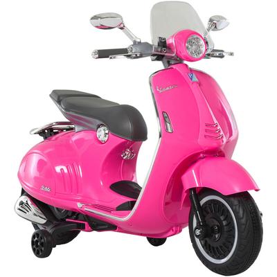HOMCOM Kinder Elektro-Motorrad, 6V Kindermotorrad mit Scheinwerfer, Musik, Vor- und Rückwärtsgang, Image