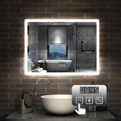 Aica Sanitaire - led Spiegel Wandspiegel Badspiegel mit Touchschalter+Beschlagfrei+Helligkeit Image