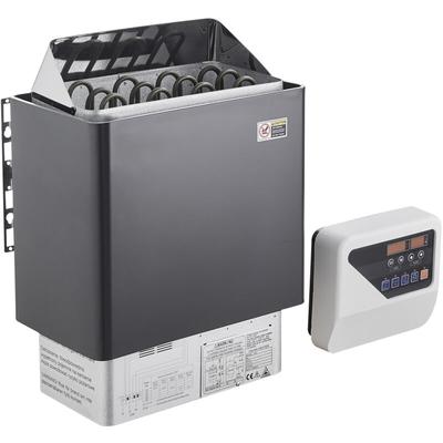 Mophorn - Saunaofen, 6 kW elektrisch, 400 v 3N, bis zu 110 °c, 3-Stunden-Timer, für 5–9 m³,