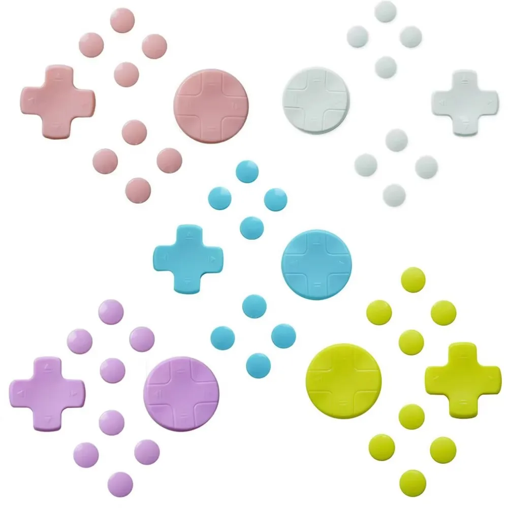 Joycon abxy aufkleber d-pad richtung schlüssel kreuz schutzhülle für nintendo switch oled ns joy-con haut dpad knopf reparatur koffer Image