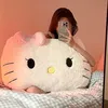 Große Größe Sanrio Hello Kitty Plüschtier Weiches Kuschelkissen Hello Kitty Rückenkissen Auto