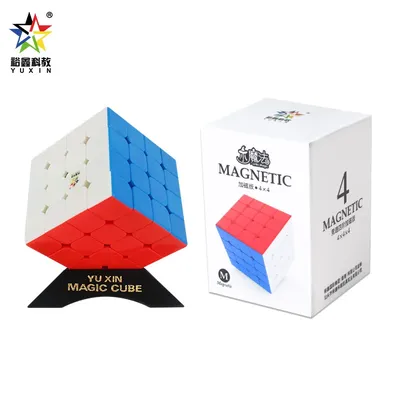 Yuxin Little Magic 4x4 Zauberwürfel 4x4x4 Pyramide Magic Speed Cube Stickerless Professioneller Image