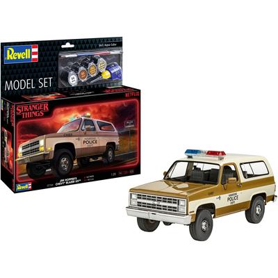 Modellbausatz REVELL "Stranger Things, Chevrolet K5 Blazer", bunt, Modellbausätze, KinderB:8,1cm H:7,9cm L:18,8cm, B:8,1cm H:7,9cm L:18,8cm